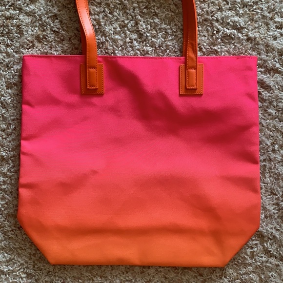 NWT Pink/Orange tote - Picture 2 of 3